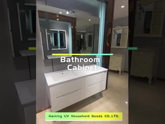 SONSILL de Badkamerskabinetten van luxepvc de Ijdelheid van de 47 Duimbadkamers