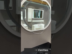 70cm Wit Enig pvc onder Gootsteenkabinet met Lichte Vierkante Vorm